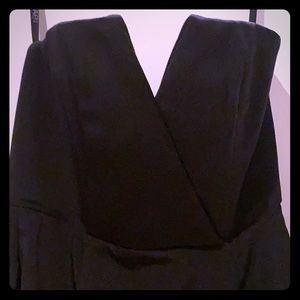 Black cocktail dress